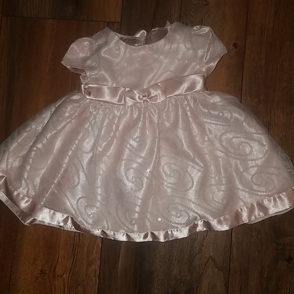 LOVE byspecialoccasions.com Other - 18 month pale pink sequins dress